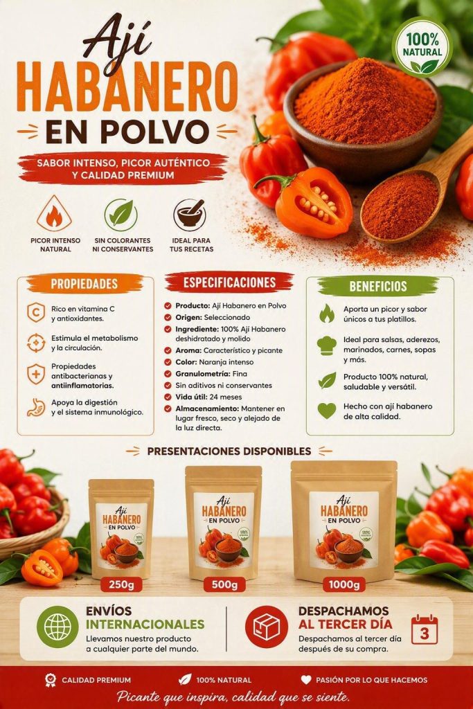 Aji Habanero - Presentación