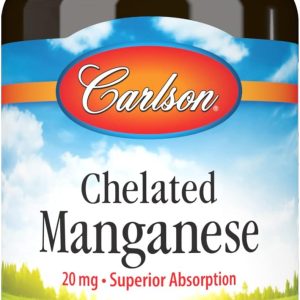 Manganeso 250 Cápsulas / 20mg - Suplemento