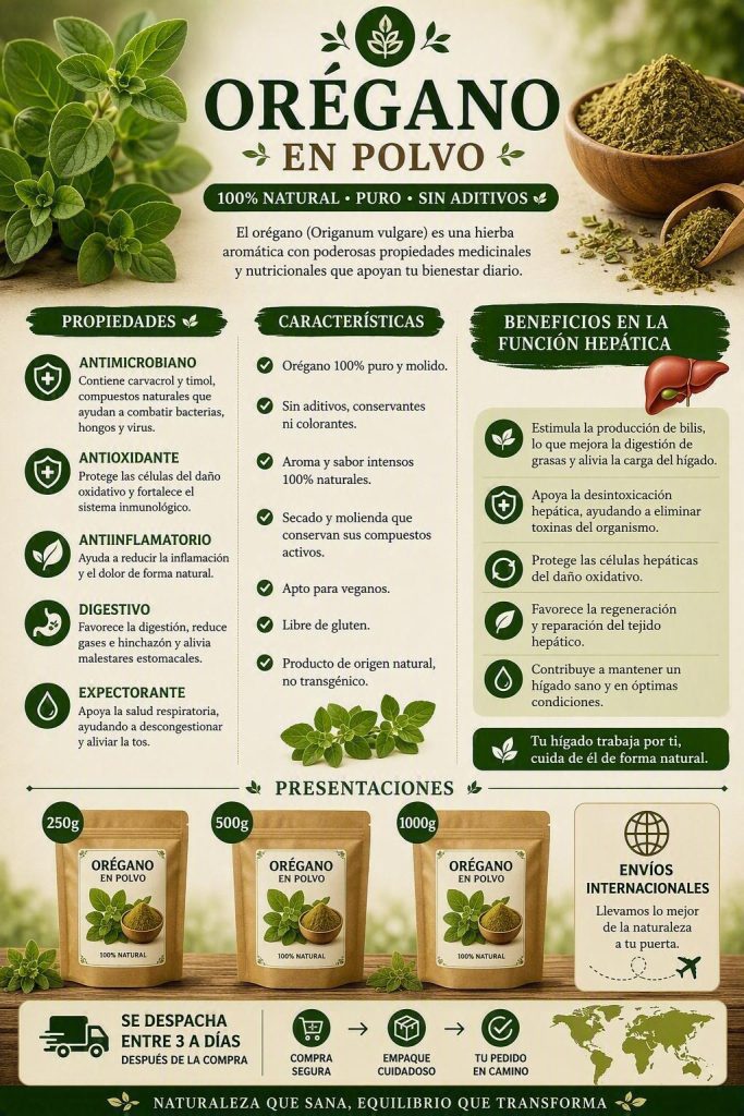 Oregano - Presentacion