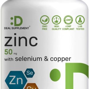 Zinc, selenio y cobre 50mg